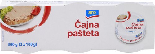 100GX3 ARO PAŠTETA ČAJNA