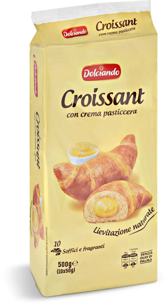 CROISSANT S KREMOM 10 kom 500g
