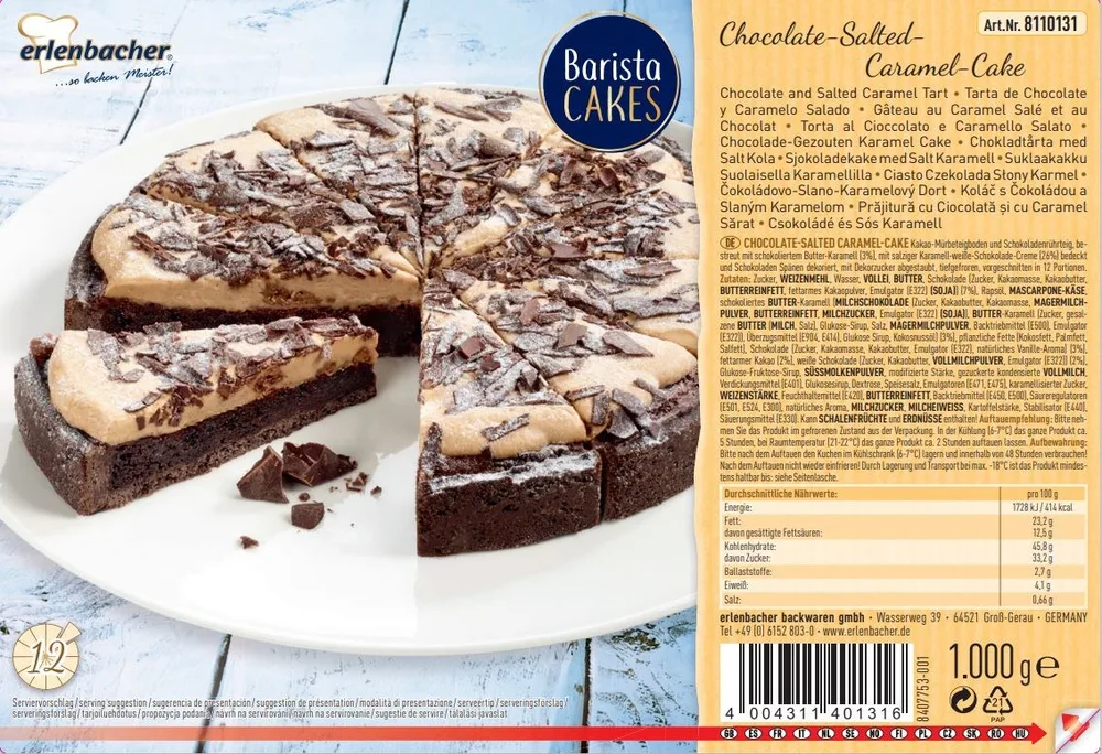 1000G TORTA ČOKO/KARAMELA 12/1