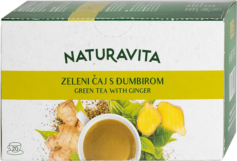 Čaj Zeleni s Đumbirom