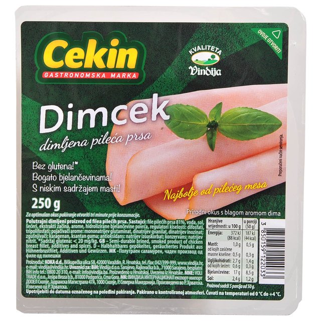 Dimcek dimljena pileća prsa