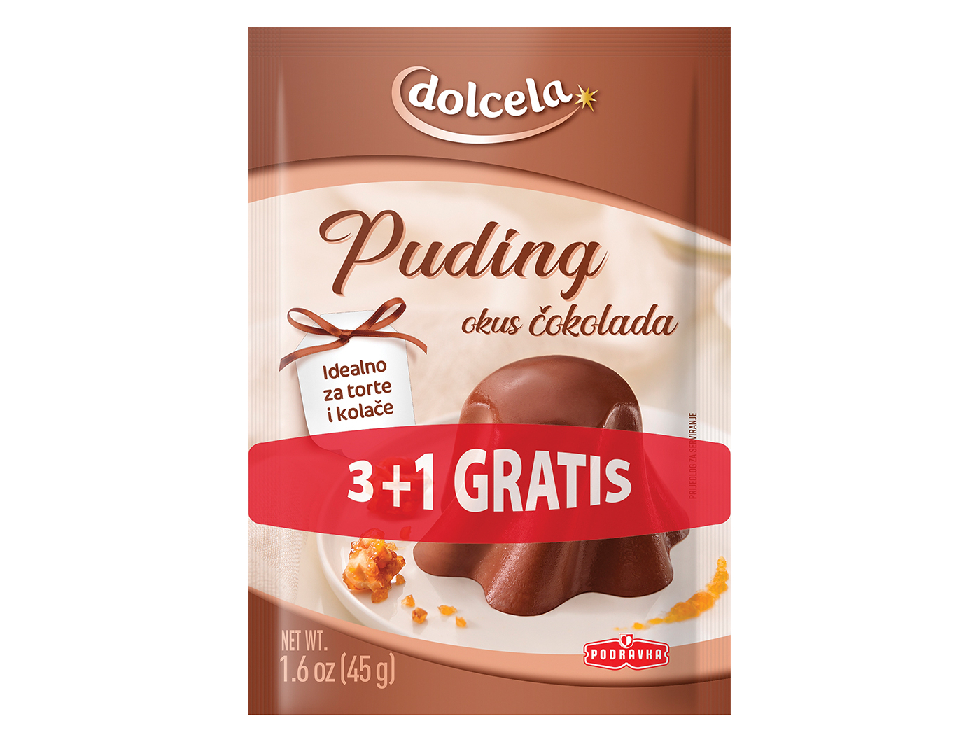 Puding čokolada
