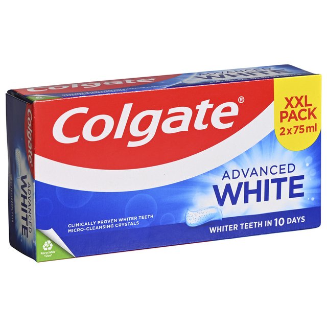 Colgate Advanced White Pasta za zube 2x75ml