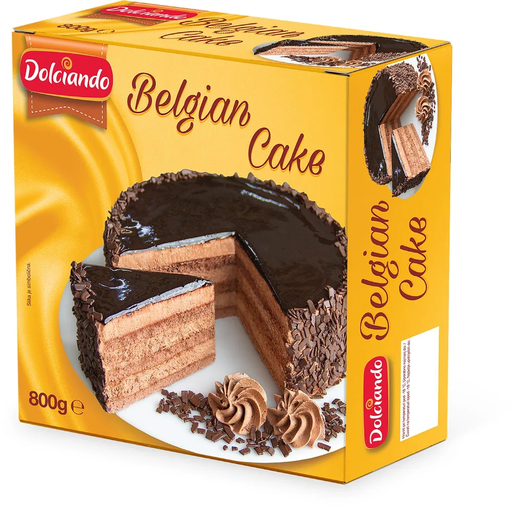 TORTA BELGIJSKA 800g