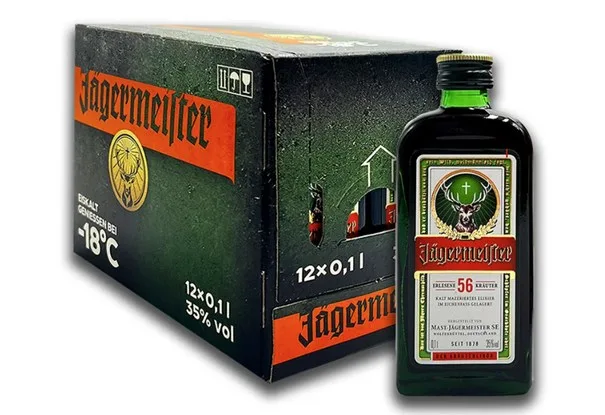 0,1L JAGERMEISTER LIKER 12/1