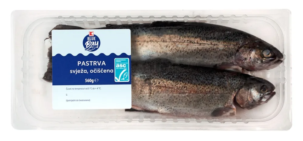 K Blue Bay Pastrva svježa 560 g