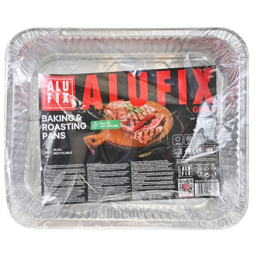 Aluminijska posuda za roštilj okrugla
