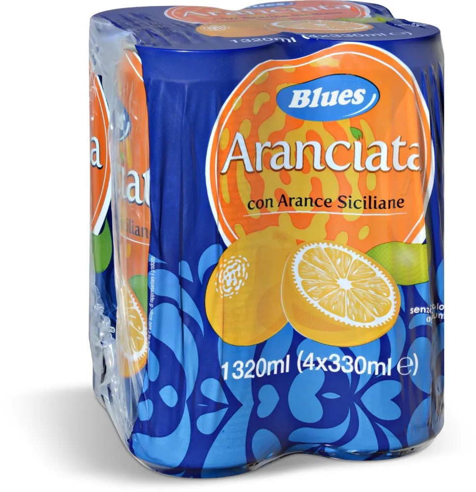GAZIRANO PIČE ARANCIATA 4x330ml
