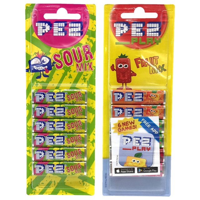 Bomboni Pez Fruit 6-Pack