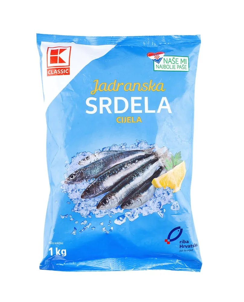 KLC.NMNP.Srdela jadranska cijela 1kg