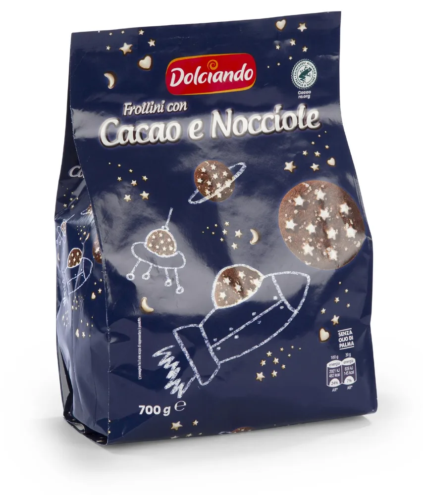 KEKSI FROLLINI KAKAO LJEŠNJAK 700g