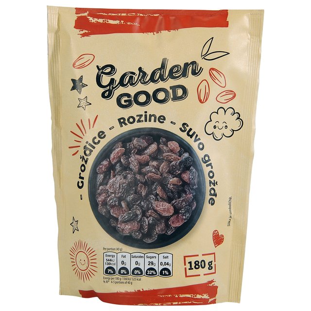 GROŽĐICA GARD GOOD TAMNA JUMBO 180g