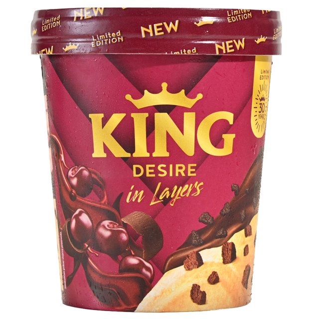 King Desire sladoled u čaši