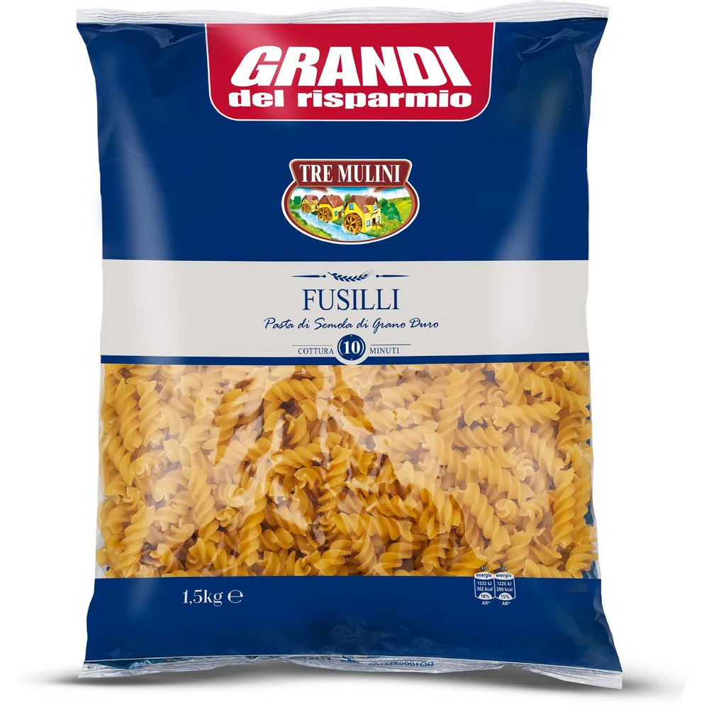 .TJESTENINA FUSILLI 1,5Kg