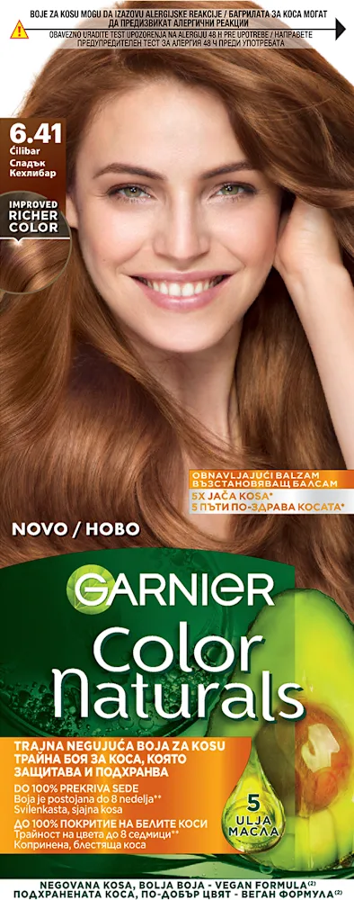 Boja za kosu Color Naturals 6.41 Sweet Amber