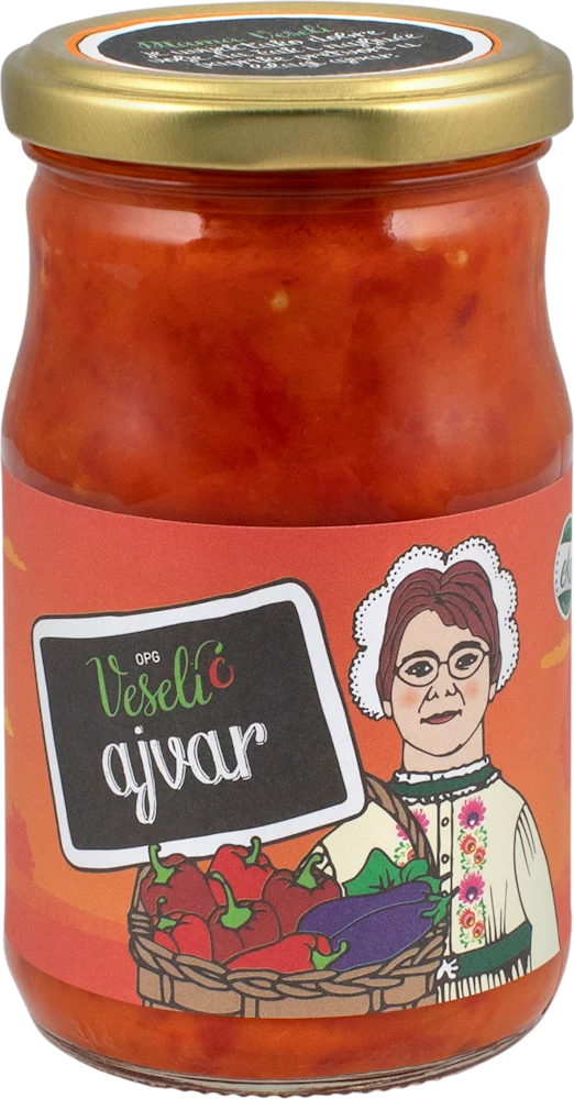 OPG Veselić EKO     ajvar 300g