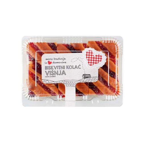 BISKVITNI KOLAC VISNJA 400 G MIRIS TRADICIJE