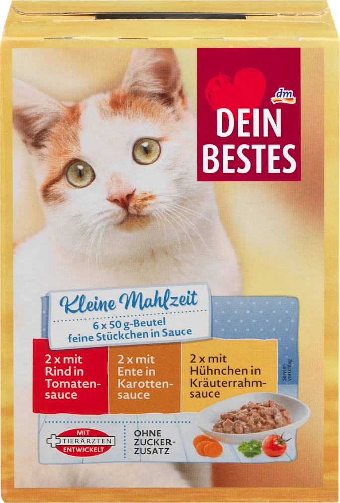 DB mačka mali obrok multipack 6x50 g OS