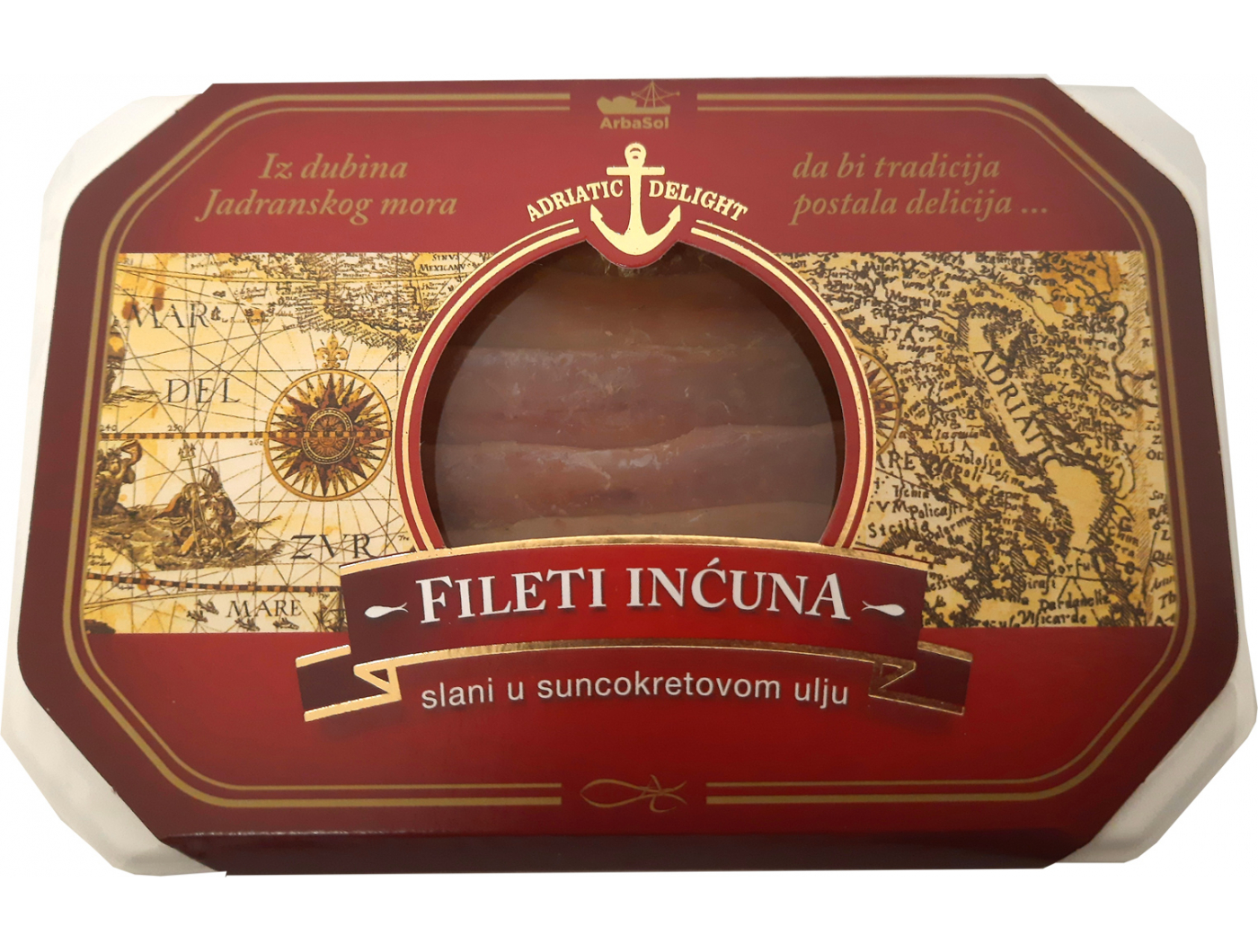 Filet slanih inćuna