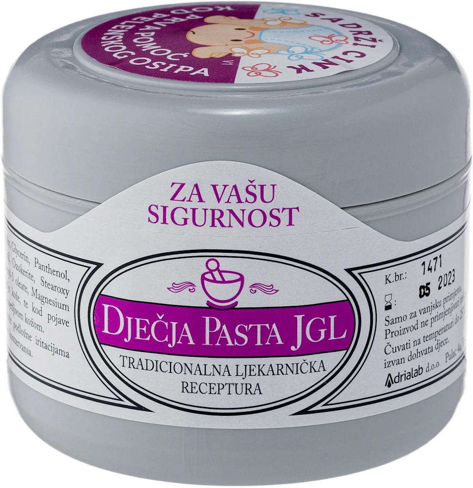 Dječja pasta protiv pelenskog osipa