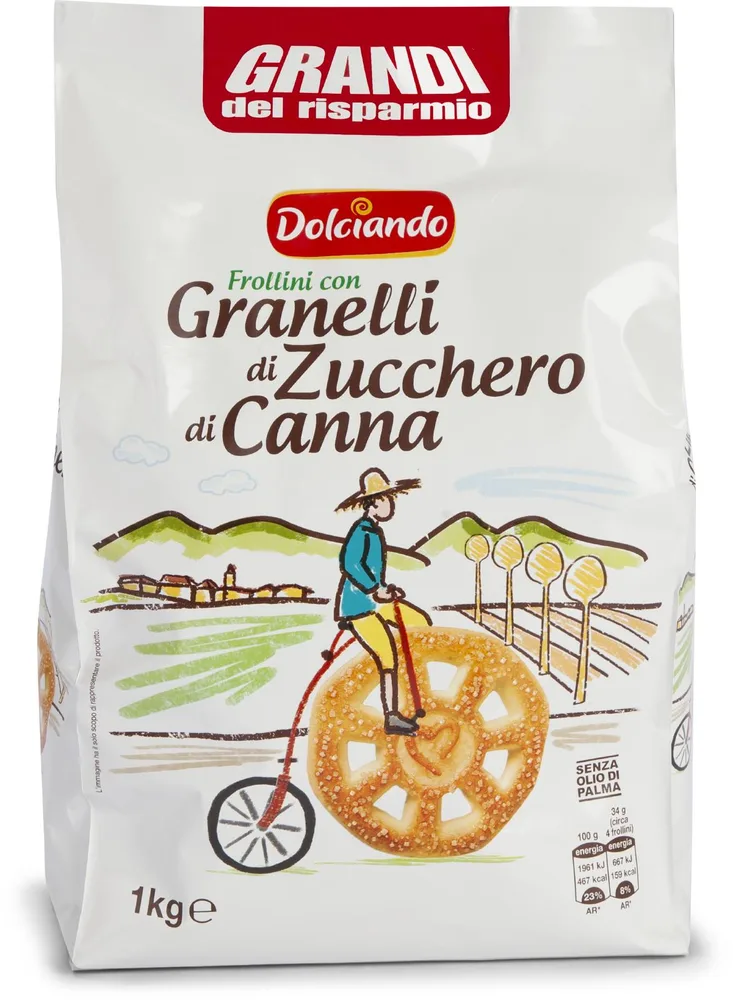 .KEKSI ZA ZRNIMA ŠEĆERA 1Kg