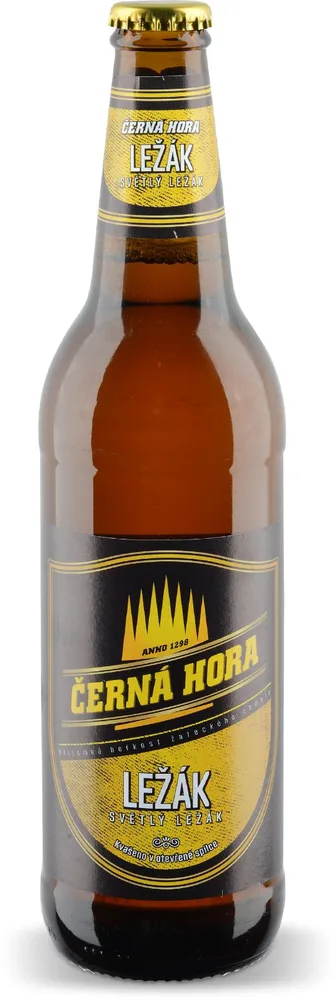 PIVO ČEŠKO ČERNA HORA 4,8% 500ml