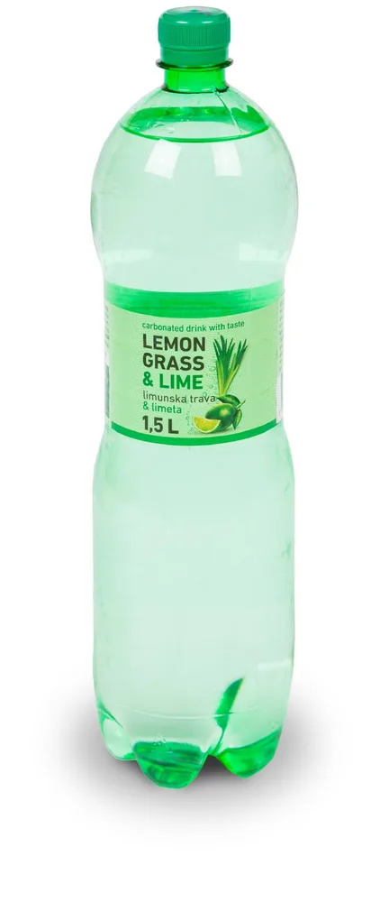 GAZ.VODA LIM.TRAVA/LIMETA 1500ml