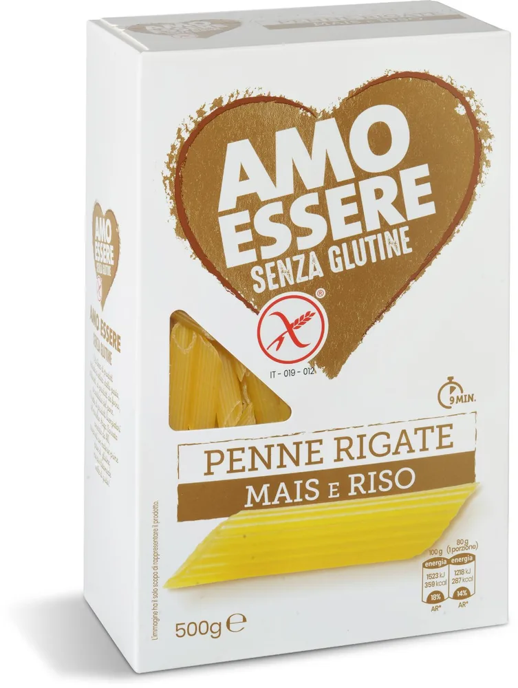 TJE.PENNE RIGATE BEZ GLUTENA 500g