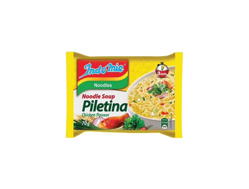 Juha instant rezanci s okusom piletine