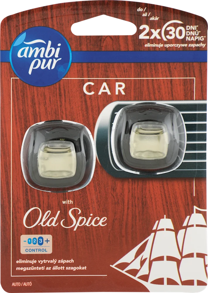 Ambi pur car        Old Spice 2 kom