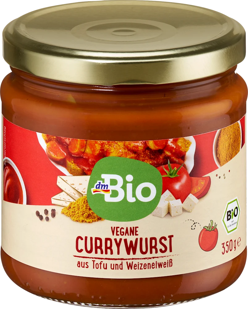 dmBio vegan. curry kobasica 350 g