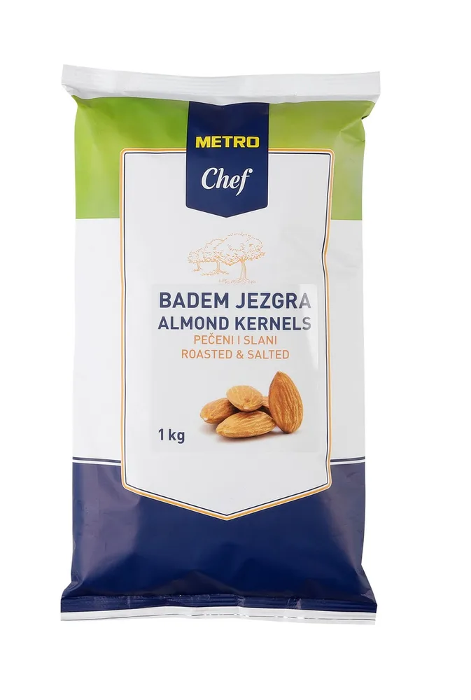 1KG MC BADEM  JEZG PEČ SLANI