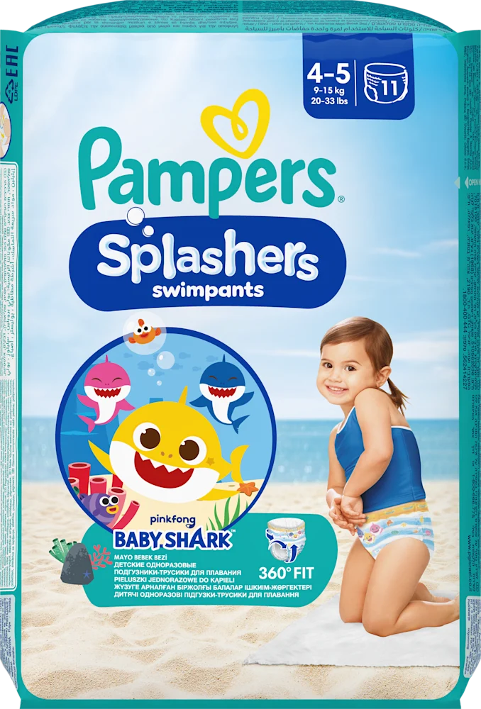 Pelene Pampers Pants Splashers S4