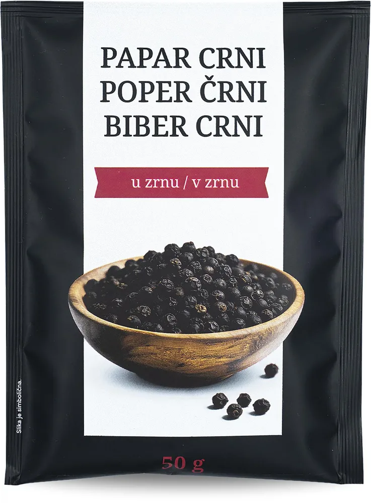 PAPAR CRNI U ZRNU 50g