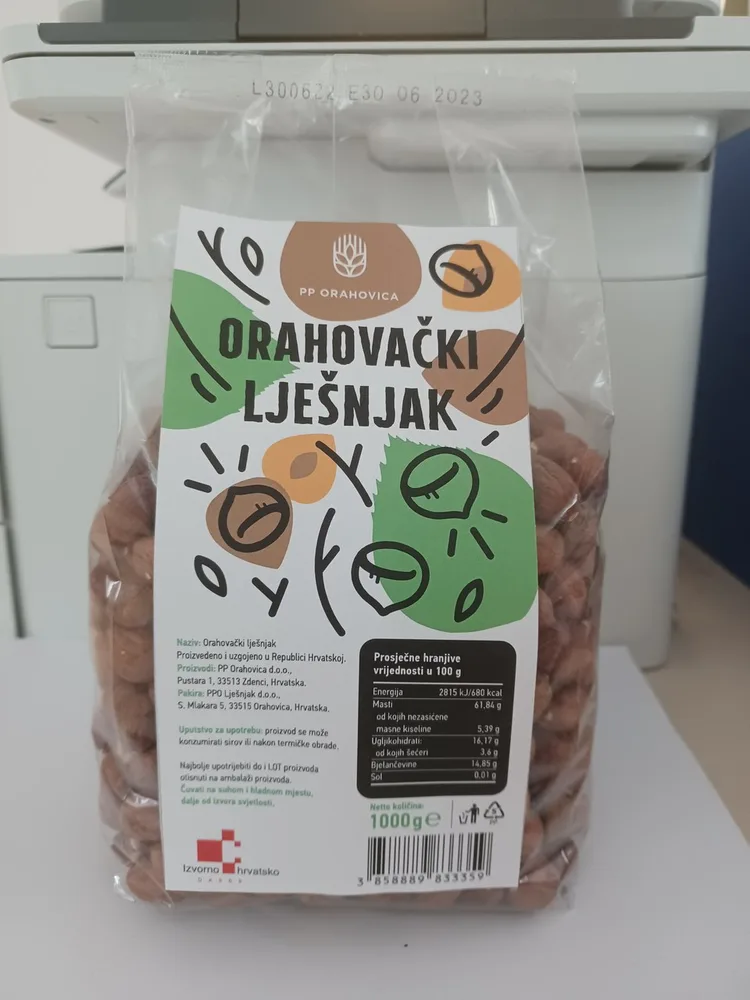 1KG LJEŠNJAK JEZGRA