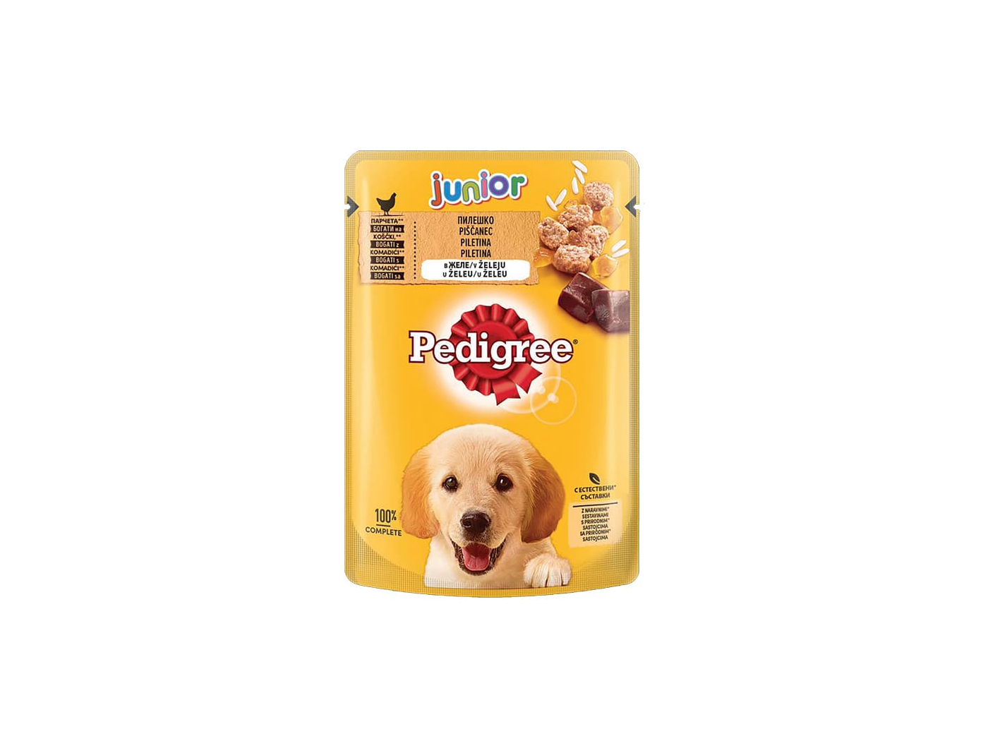 Pedigree Junior s Piletinom