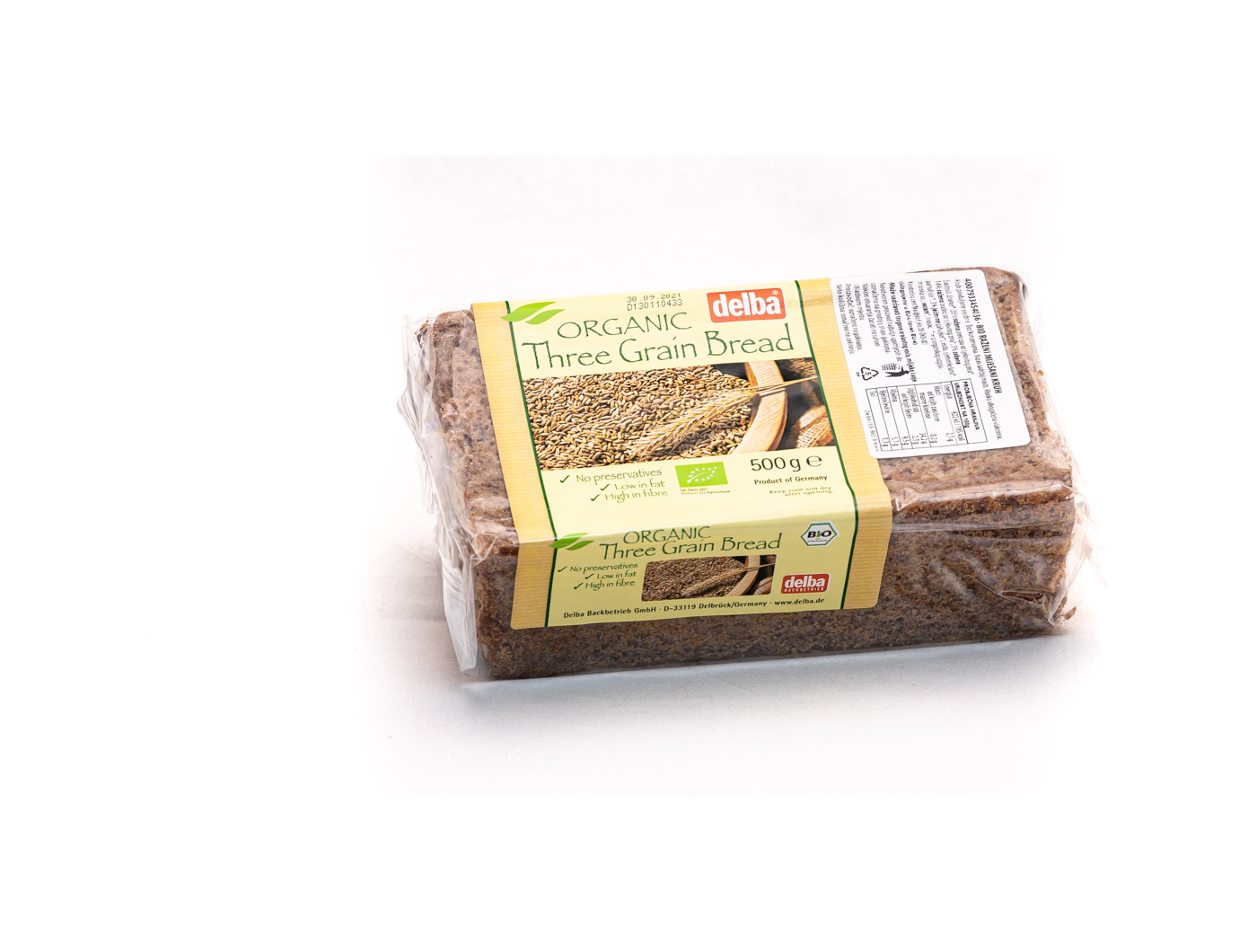 BIO KRUH 3 VRSTE ŽIT.500 g DEL