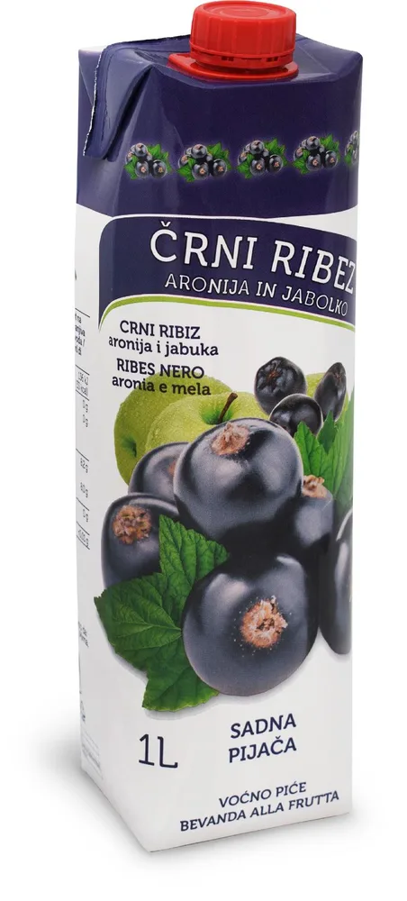 NEGAZIRANO PIĆE CRNI RIBIZ 1L