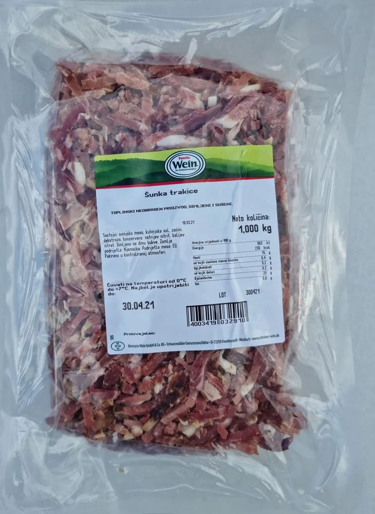 1KG WEIN ŠUNKA TRAKICE
