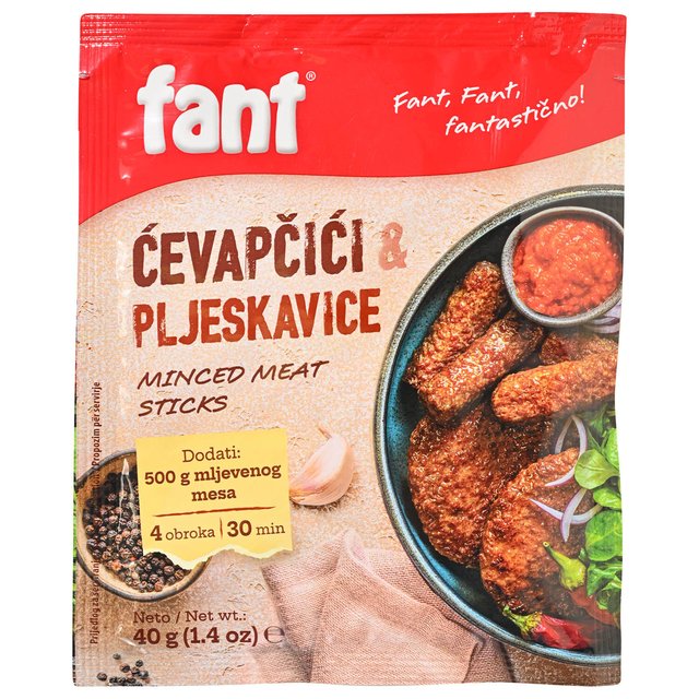 Fant za ćevape, pljeskavicu i hamburger