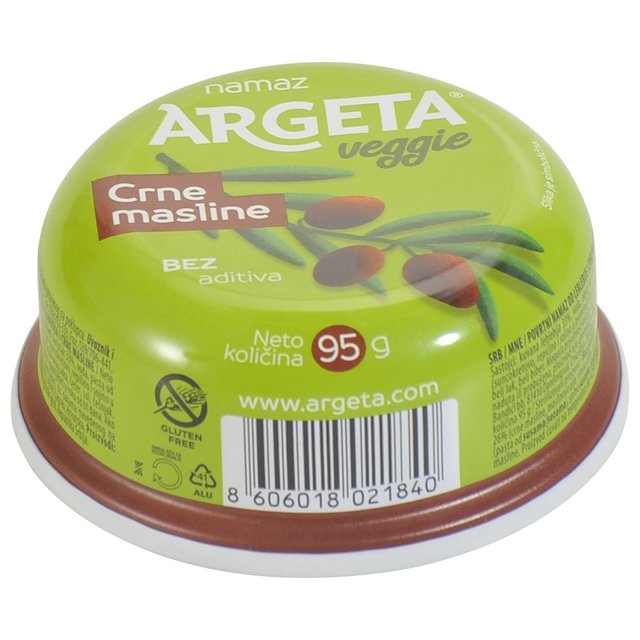 Argeta Povrtni Namaz Crne Masline