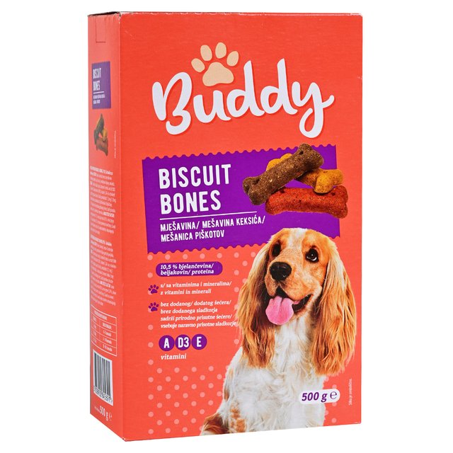 BUDDY KEKSI KOSTI MIX 500 g