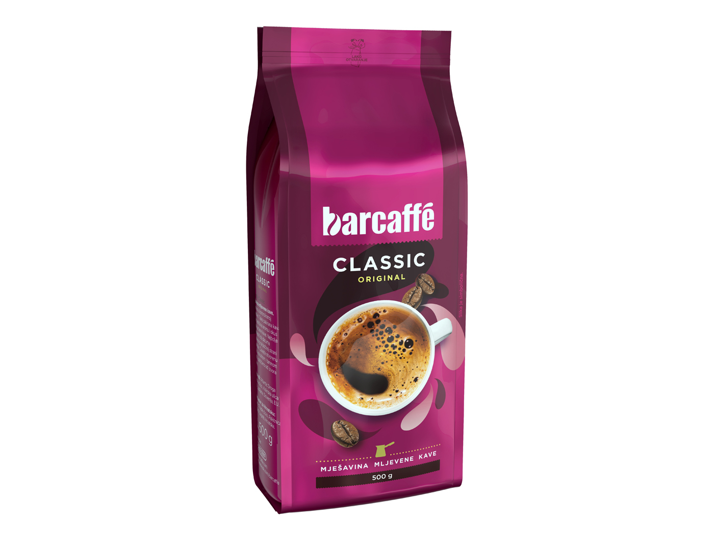 Barcaffe mljevena kava Classic 500g