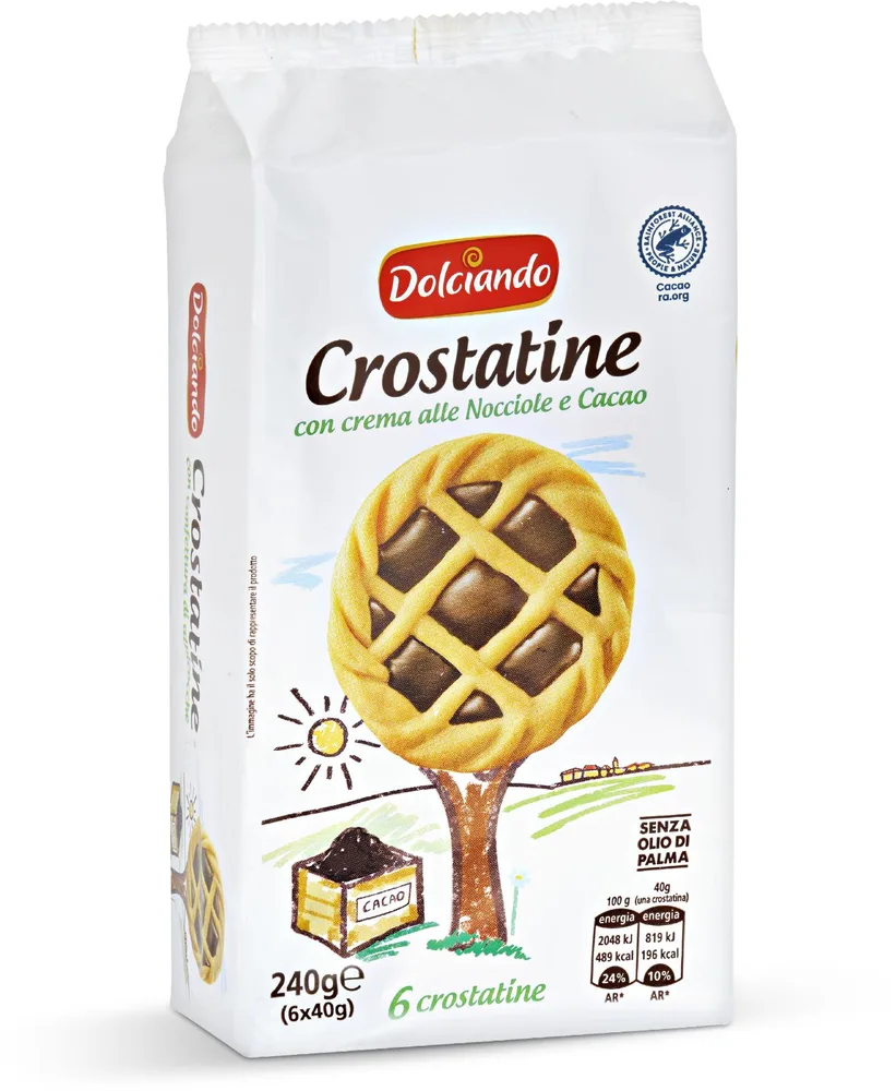 MINI PITE S ČOKOLADOM 6 kom 240g