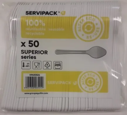 50/1 PLAST.ŽLICA BIJELA PP