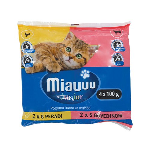 HRANA MIAUUU MM PER  /GOV /JUN 2*2*100 g