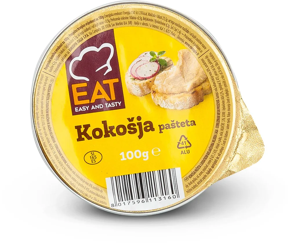 PAŠTETA KOKOŠJA 100g