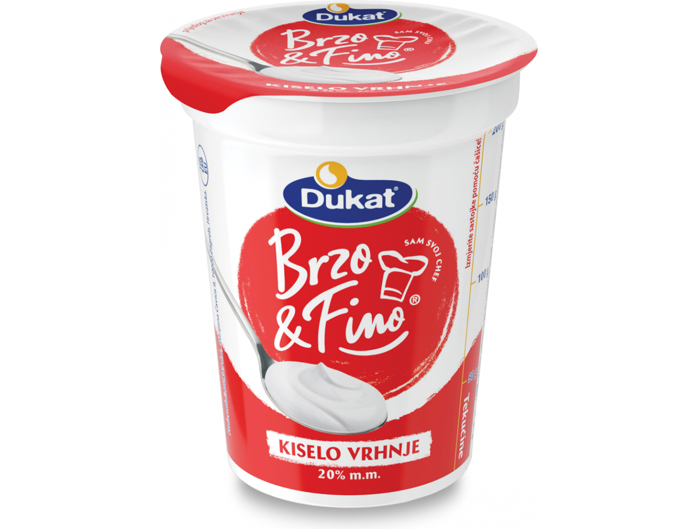 Kiselo vrhnje 20% Brzo & Fino