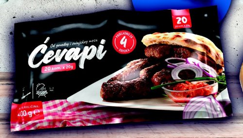 ĆEVAPČIĆI SMRZNUTI 400 g