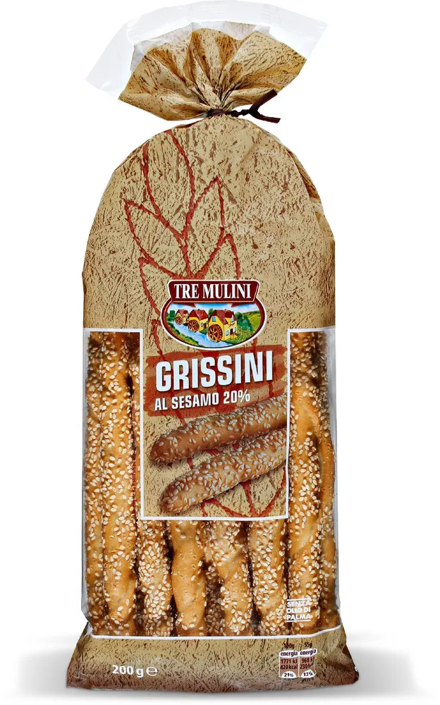 GRISSINI HRSKAVI SA SEZAMOM 200g